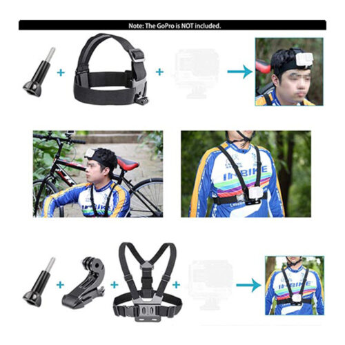 PhatCat 50-in-1 Accessories Kit for GoPro & Action Cameras