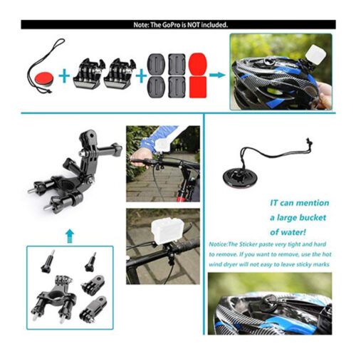 PhatCat 50-in-1 Accessories Kit for GoPro & Action Cameras
