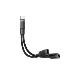 Porodo Type-C Connector Audio & Charge Adapter