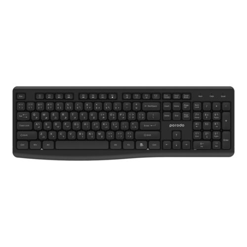 Porodo Dual Mode Wireless Keyboard Mouse Set