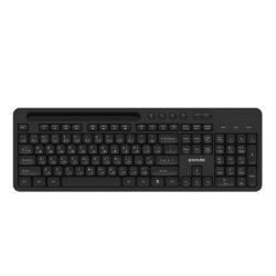 Porodo Dual Mode Wireless Keyboard Mouse Set With Mobile Stand