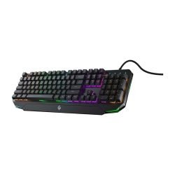 Porodo Gaming Mechanical Gaming Keyboard Ultra With Rainbow Lighting And Aluminum Panel