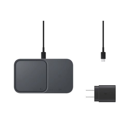 Samsung 15W Wireless Charger Duo with Travel Adapter