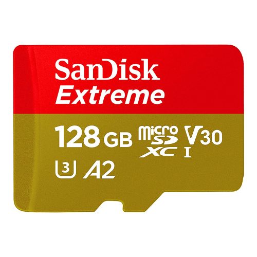 SanDisk Extreme microSDXC UHS-I Memory Card with Adapter