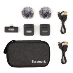 Saramonic Blink 100 B4 Ultra-Portable 2-Person Clip-On Wireless Mic System