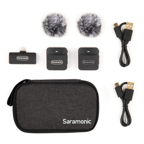 Saramonic Blink 100 B4 Ultra-Portable 2-Person Clip-On Wireless Mic System