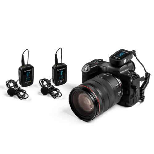Saramonic Blink 500 ProX B2 2-Person Wireless 2.4GHz Clip-On Microphone System with Lavaliers