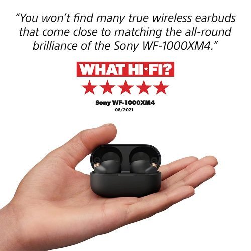 Sony WF-1000XM4 – Noise-Canceling True Wireless In-Ear Headphones