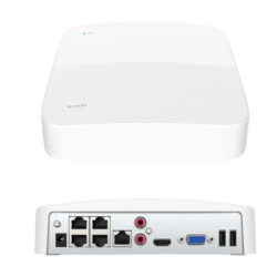 Tenda 4 Channel PoE HD Video Security Kit 1 4channel Video Recorder, 4 Bullet Cameras POE K4P-4TR