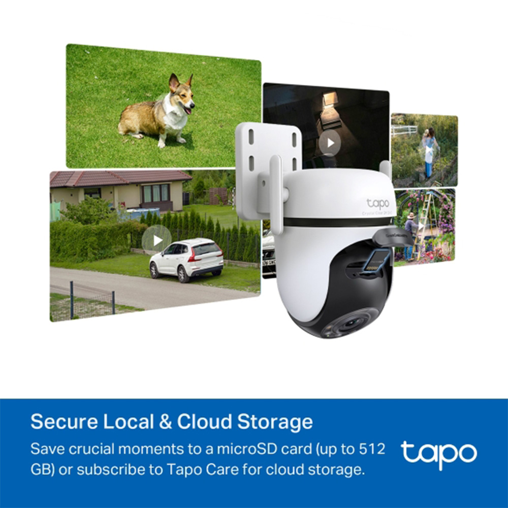Tapo C520WS Outdoor Pan/Tilt Security Wi-Fi Camera Tapo C520WS Outdoor Pan/Tilt Security Wi-Fi Camera
