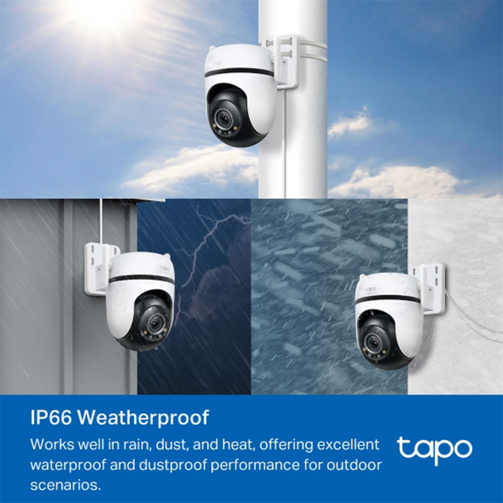 Tapo C520WS Outdoor Pan/Tilt Security Wi-Fi Camera Tapo C520WS Outdoor Pan/Tilt Security Wi-Fi Camera