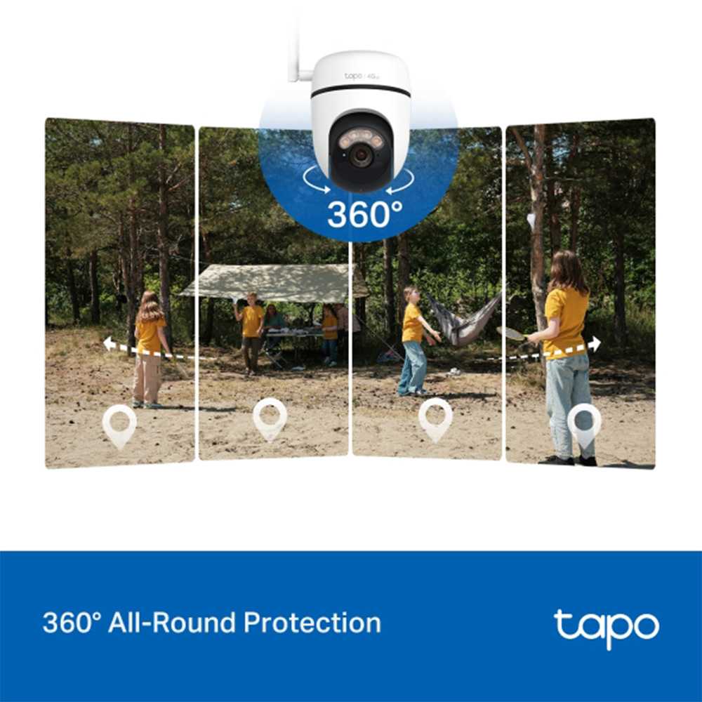 Tapo C615G KIT Solar-Powered Pan/Tilt 4G LTE Security Camera Kit Tapo C615G KIT Solar-Powered Pan/Tilt 4G LTE Security Camera Kit