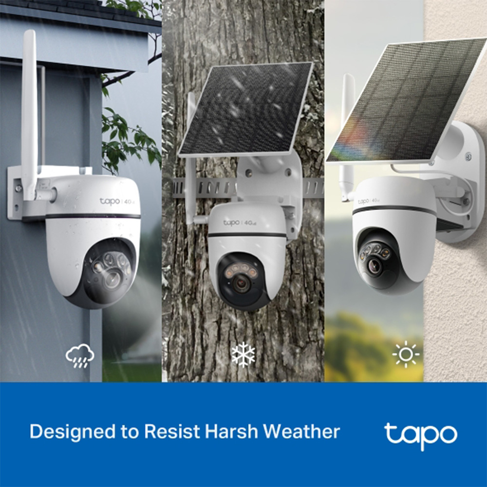 Tapo C615G KIT Solar-Powered Pan/Tilt 4G LTE Security Camera Kit Tapo C615G KIT Solar-Powered Pan/Tilt 4G LTE Security Camera Kit