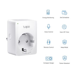 Tapo P110 Mini Smart Wi-Fi Socket, Energy Monitoring
