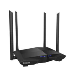 Tenda Router Ac10 Gigabit Ac1200 2.4 & 5Ghz 4 Antennas