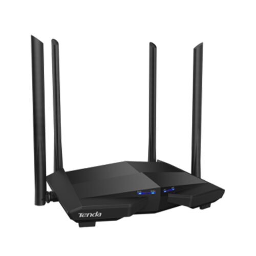 Tenda Router Ac10 Gigabit Ac1200 2.4 & 5Ghz 4 Antennas