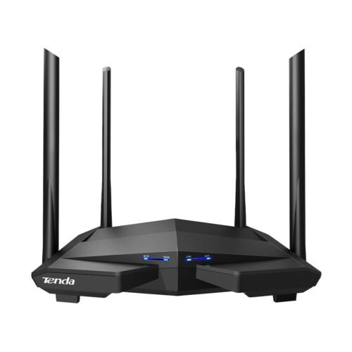 Tenda Router Ac10 Gigabit Ac1200 2.4 & 5Ghz 4 Antennas