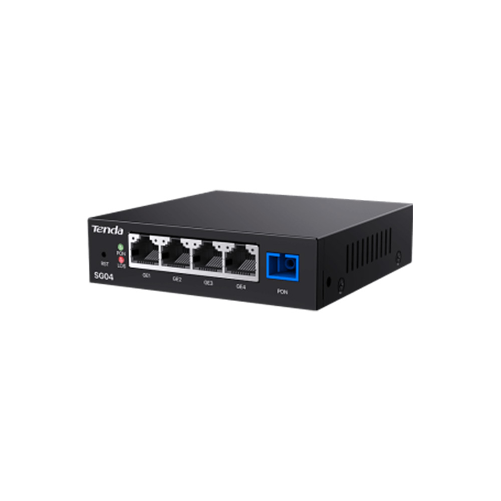 Tenda Router SG04 APC XPON ONT 4 GE Ethernet ports Gigabit Tenda Router SG04 APC XPON ONT 4 GE Ethernet ports Gigabit