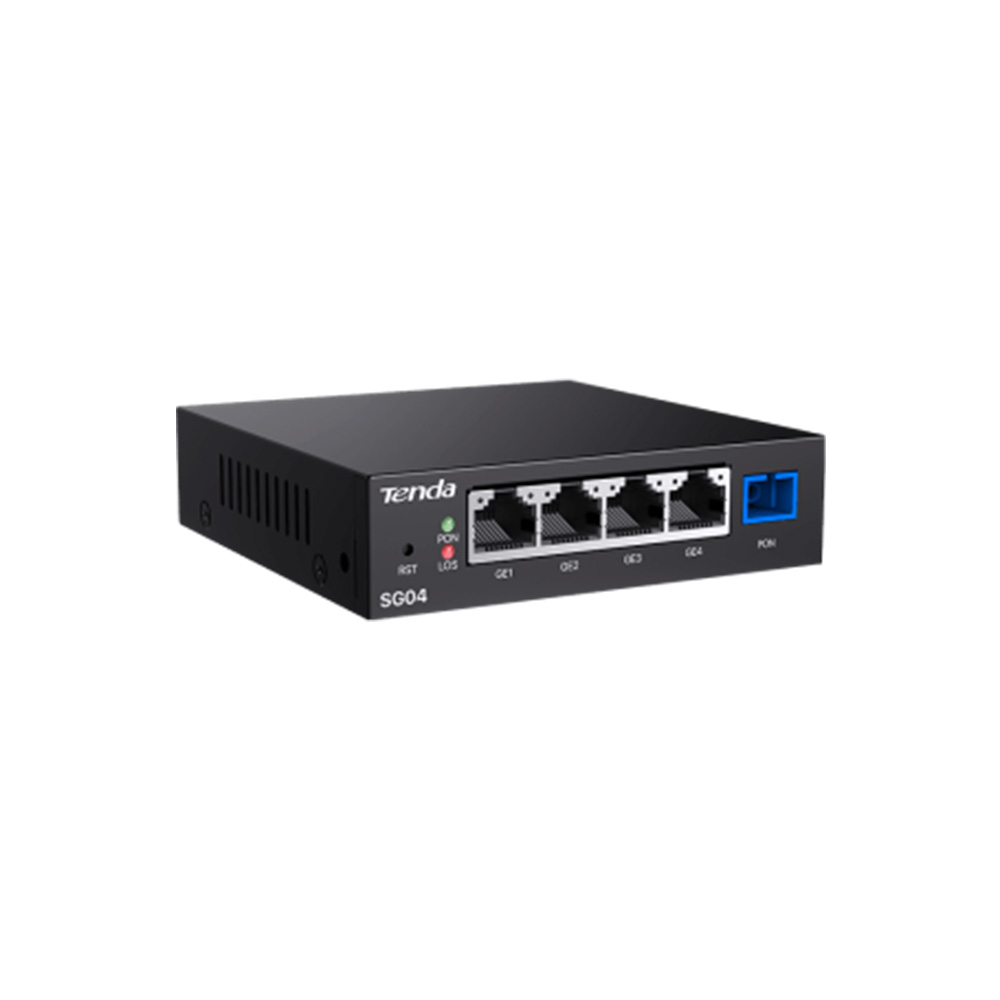 Tenda Router SG04 APC XPON ONT 4 GE Ethernet ports Gigabit Tenda Router SG04 APC XPON ONT 4 GE Ethernet ports Gigabit