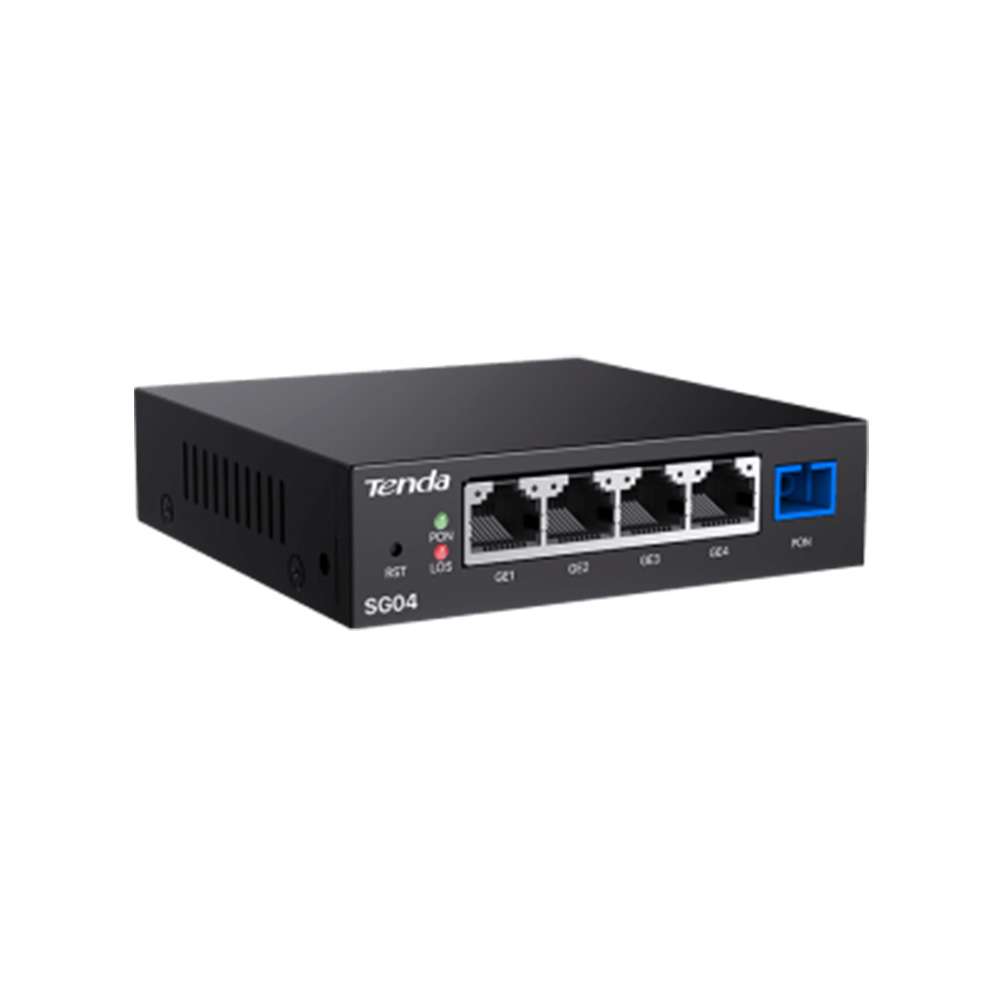 Tenda Router SG04 UPC XPON ONT 4 GE Ethernet ports Gigabit Tenda Router SG04 UPC XPON ONT 4 GE Ethernet ports Gigabit
