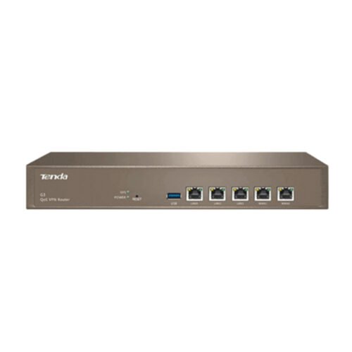 Tenda Router Wired G3 Qos Gigabit Multi WAN for Access Point management