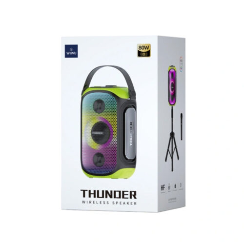 WiWU Bluetooth Speaker Wireless TWS Portable Thunder Speaker P20