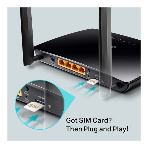 TP-Link 300 Mbps Wireless N 4G/LTE Router (TL-MR6400)