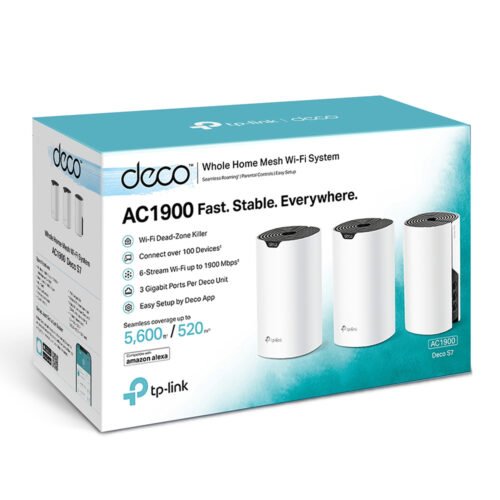 Tp-link Deco S7 AC1900 Whole Home Mesh Wi-Fi System (3-Pack)