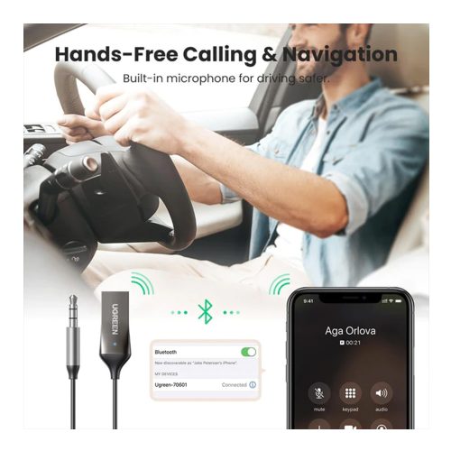 UGREEN AUX to Bluetooth 5.0 Adapter