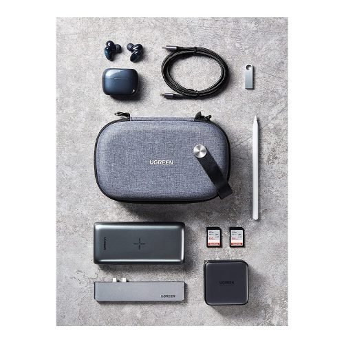 UGREEN Decent Travel Organizer, For HHD, Power Bank, Cables, Adapter