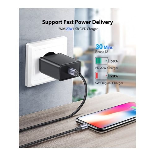UGREEN MFI, Apple Certified Cable USB-C To Lightining