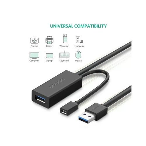 UGREEN USB 3.0 Cable Extension Male To Female With Built In Booster