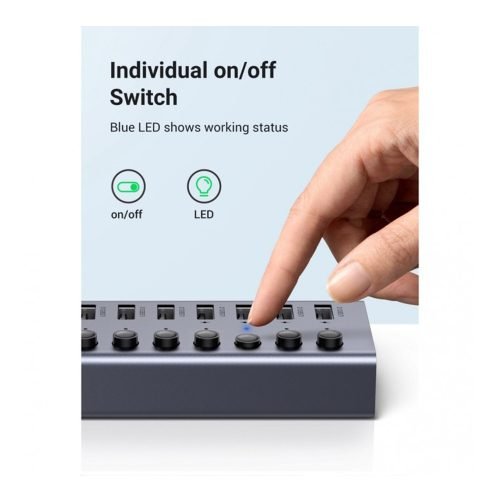UGREEN 7-in-1 USB-A Data Transfer & Charging HUB (7x USB-A)