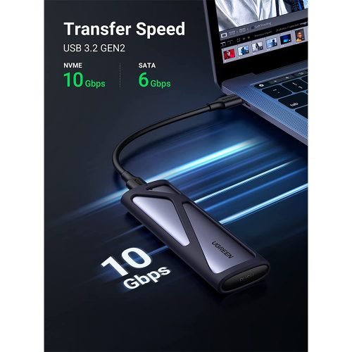 UGREEN USB-C 3.2 thunderbolt 3 Enclosure for M.2 PCI‐E NVME SSD