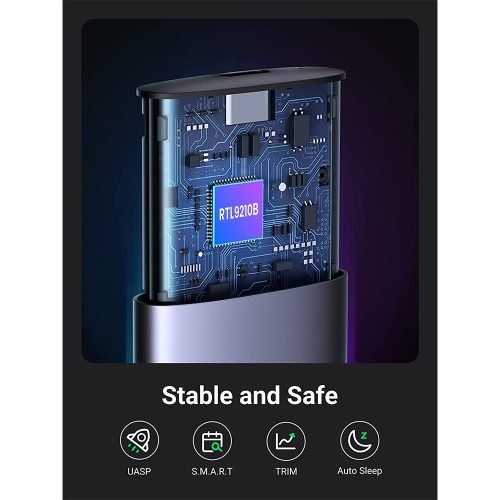 UGREEN USB-C 3.2 thunderbolt 3 Enclosure for M.2 PCI‐E NVME SSD