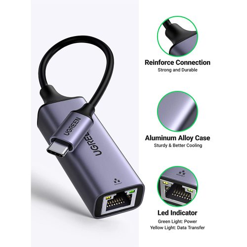 UGREEN USB-C to Gigabit LAN Adapter