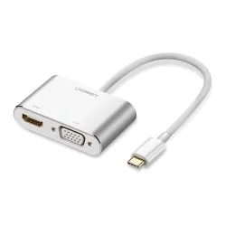 UGREEN USB-C to HDMI + VGA Adapter UGREEN USB-C to HDMI + VGA Adapter