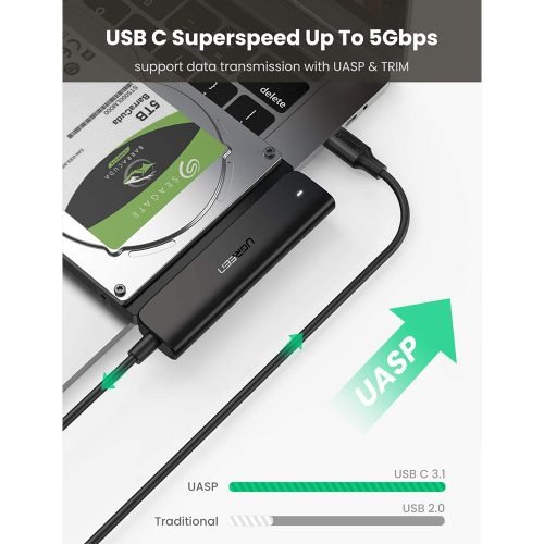 UGREEN USB‐C 3.1 to SATA HDD/SSD Converter Cable