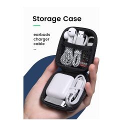 UGREEN Waterproof Small Size Case For Earphone, Cable, Charger, Earbuds & amp; Memory Card