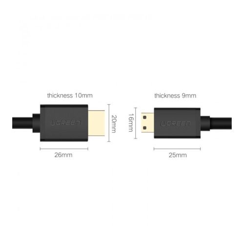 UGREEN 4K Mini HDMI Male To HDMI Male Cable