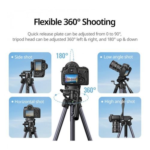 UGREEN Proffessional Tripod For Phone, Camera, Projector