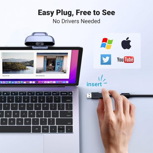 UGREEN USB Webcam Full HD 1080p\30fps