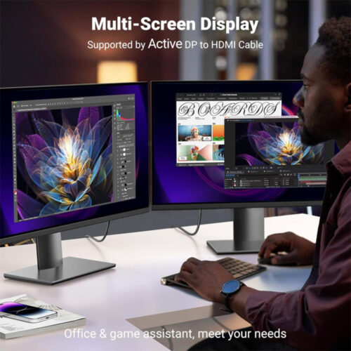 UGREEN Display Port Male To HDMI Male 4K Cable