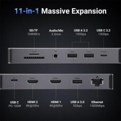 UGREEN 11 In 1 Type-C Hub