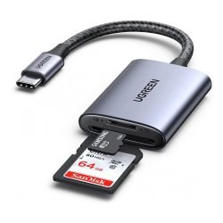 UGREEN 2-in-1 USB-C Hub (SD Card + MicroSD)