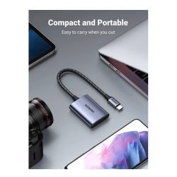 UGREEN 2-in-1 USB-C Hub (SD Card + MicroSD)
