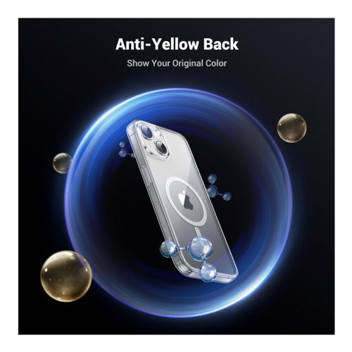 UGREEN Crystal Transparent Magnetic Protective Case For Iphone 15