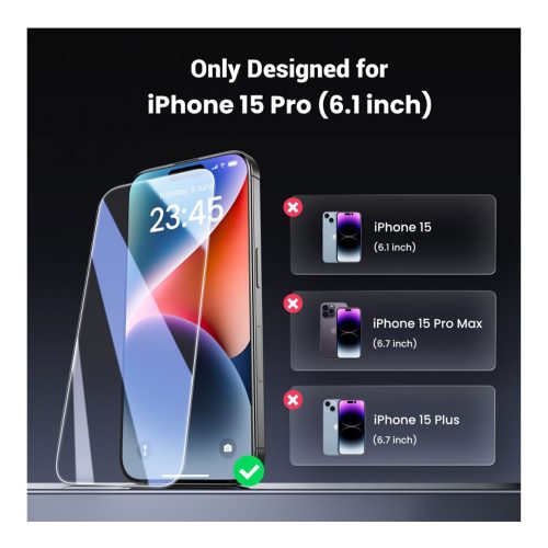 UGREEN Screen Tempered Protective Film For Iphone 15