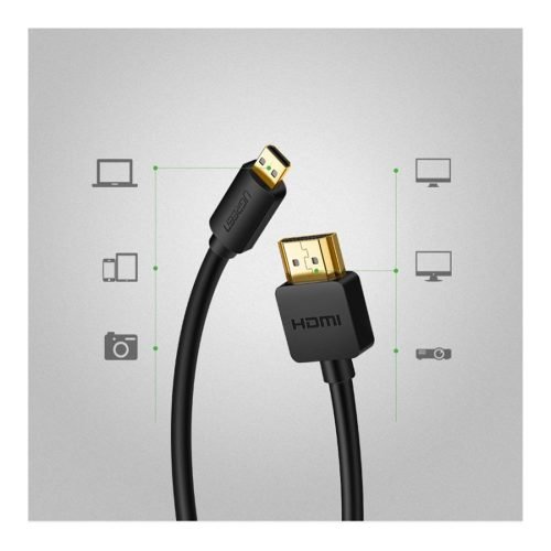 UGREEN 4k Micro HDMI Male To HDMI Male Cable