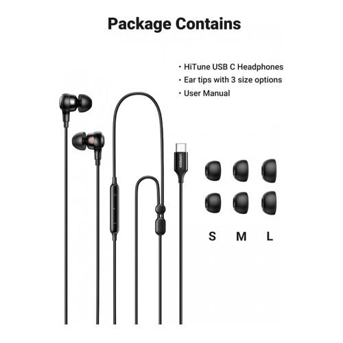 UGREEN USB-C Wired Earphones With Microphone
